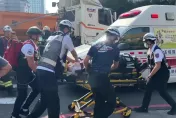 影/內輪差釀禍！YouBike女騎士遭砂石車輾過命危　肇事司機：真沒看到她