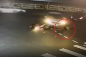 婦人騎車遭小客車撞飛落地　她慘遭輾壓釀骨盆變形急送醫
