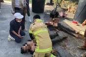 影/台南醬油廠「3員工掉入油槽」！2人一度命危　全數救回