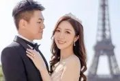 何依婷無預警宣布結婚！曬巴黎浪漫婚紗照　甜喊：謝謝把我捧在掌心