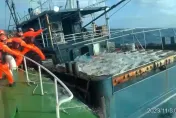 影/澎湖海巡強勢執法！逮陸籍運補船連同8船員押返馬公港留置