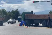 快訊/宜蘭2死車禍！砂石車轉彎撞機車　雙載成輪下魂、爆頭亡
