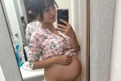 痛到像肋骨斷！祈錦鈅加拿大順產寶寶　親吐「劇痛30小時」：一直飆淚