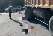 影/不忍卒睹！蘇澳情侶遭捲砂石車底、女身首異處　家屬認屍痛哭失聲