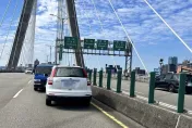 影/瞎！三重休旅車駕駛自稱誤信導航　逆向上匝道對撞小貨車
