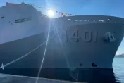 影/海軍新濱營區明開放民眾參觀  媒體搶先開箱「國軍巨艦」玉山艦、塔江艦
