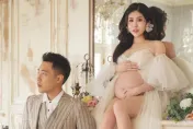 快訊/余祥銓老婆「半夜落紅」急入院！躺病床曝：開半指待產中