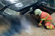 9旬翁疑未拉手煞車遭自輾　人卡車底送醫搶救仍不治
