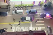 影/嚇壞民眾！黑衣人包圍超商砸店？　台中警：苗栗檢察官帶隊跨轄搜索