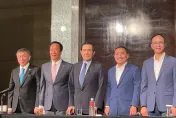 影/藍白合5巨頭終見面！柯、侯、郭、馬、朱同框畫面曝光