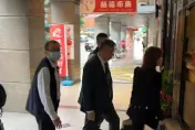 快訊/柯文哲座車駛離郭台銘家！　先回民眾黨部下一站才到中選會