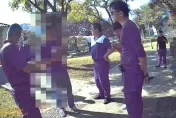 影/台中噁男公園脫褲遛鳥嚇人　警埋伏終將「辣隻鳥」擒回鐵籠