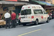 快訊/碰！北市男子跌落通化街市場一樓雨遮　嚇壞民眾、男子當場死亡