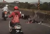 快訊/新北土城死亡車禍！女騎士遭砂石車捲入車底爆頭慘亡