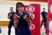 影/香汗淋漓片！「全國最美所長」粉拳連擊哼哼哈嘿　連揍人都飄溢仙氣
