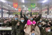 宜蘭另類勞軍！正妹雙姝刑警前進陸軍153旅　宣導反詐阿兵哥樂歪
