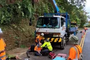 快訊/北宜公路枯樹維護…工人遭掉落樹幹砸破頭　鮮血「噴泉式」狂流送醫