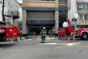 快訊/北市長春路環保大樓火警！2人受困獲救　民眾卻不顧冒濃煙執意要丟垃圾