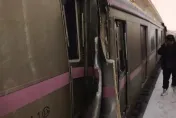 快訊/大陸北京地鐵列車行駛中突「斷成兩半」30多人受傷　現場畫面曝光