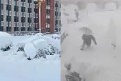 影/「王炸」級寒流！山東威海暴雪及膝驚呆網友　全陸同天最大溫差達76度