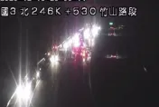 國3北向竹山段3死車禍！　「4車連撞」女子拋飛遭輾斃