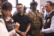 88會館案出庭！郭哲敏否認犯行　名模女友錢帥君突現身、雙方深情相望