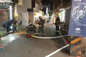 快訊/北市士林夜市瓦斯外洩　警消封鎖現場水線防護警戒