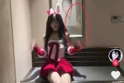 30萬抖音網美拍聖誕鼻血片大露「絕對領域」　背後「亮點」曝光網友大驚
