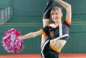 明年看不到了！巨人啦啦隊「一字馬」女神宣布畢業　無緣來台參加交流戰