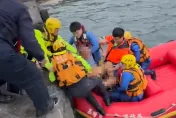 快訊/跨年前夕驚魂！基隆海洋廣場驚傳男子落水　30分鐘救起幸意識清楚