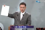 總統大選辯論/震撼彈！趙少康當場簽字辭中廣董事長