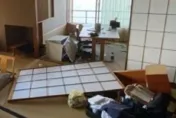 日本第一「加賀屋」受損畫面曝！客房木門被震倒、水泥牆多處剝落