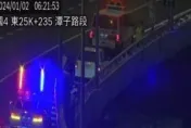 快訊/國道４號潭子段男子車停國道　「離奇墜橋」命危送醫