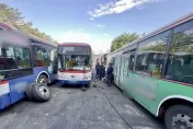 快訊/新北汐止公車總站氣爆意外　氣壓避震器爆裂2人受傷送醫