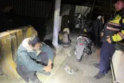 影/換牌ing被抓包！龜山躲債男偷機車跑路遭逮　警驚見「置物箱還有2塊牌」
