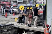 這麼好喝？「工地壕溝」鋼板橋排隊買手搖飲　網嘆：另類工安危機