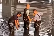 影/直播秀千萬「帝王綠翡翠」手滑掉水中　急抽乾整條河…打撈3天「找嘸」