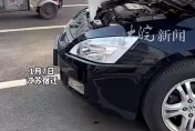 影/領證後第一次上路就「踩爆水箱」狂冒煙　菜鳥駕駛自嘲：感覺像開蒸氣車