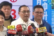 影/向柯文哲撂重話！侯友宜盧秀燕台中掃街 他喊：綠白合作非政黨輪替而是綠色政權「更貪更獨裁」
