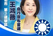 快訊/成功連任！王鴻薇抵達競總「自行宣布當選」　9萬多票擊敗「哈佛女孩」謝佩芬