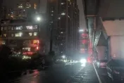 快訊/汐止新台五路「路燈全黑」　網怒：從南港就開始塞車