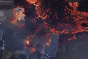 最新空拍曝光！火山噴發「熔岩猛獸吞民宅」　冰島總統：進入劇變時期