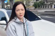林秀玲驚爆出車禍！遭肇事者「違規迴轉」　撞凹賓士車頭慘況曝