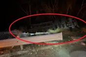 影/小心大車！國三深夜車禍「砂石車四腳朝天」翻落邊坡　駕駛傷勢曝光