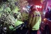 19歲男租車夜衝陽明山追雪　車輛失控墜邊坡3人受困獲救