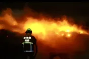 快訊/又燒起來！澎湖湖西鄉垃圾掩埋場再起火　風勢助長延燒2小時才撲滅