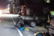 影/家門前出車禍！台東貨車駕駛酒駕返家左轉停車　直行機車騎士慘撞亡