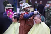 影/670名「一年制」義務役新兵今報到！役男成功嶺「剃光頭」　國防部出動緝毒犬