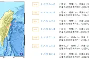 花蓮凌晨連6震！最大規模5.2「全台民眾被搖醒」　氣象署回應：常見