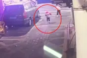 影/天降橫禍！住戶安裝熱水器打孔不慎　石塊直落9樓狠砸女童頭部